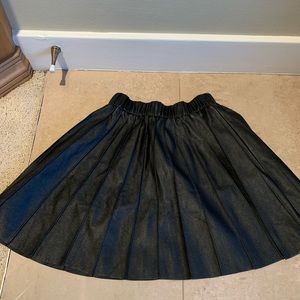 Leather Skirt